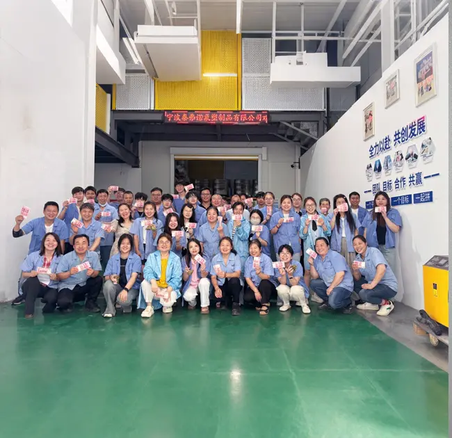 A equipe principal da Taifno capacita a fabricação chinesa com profissionalismo e dedicação