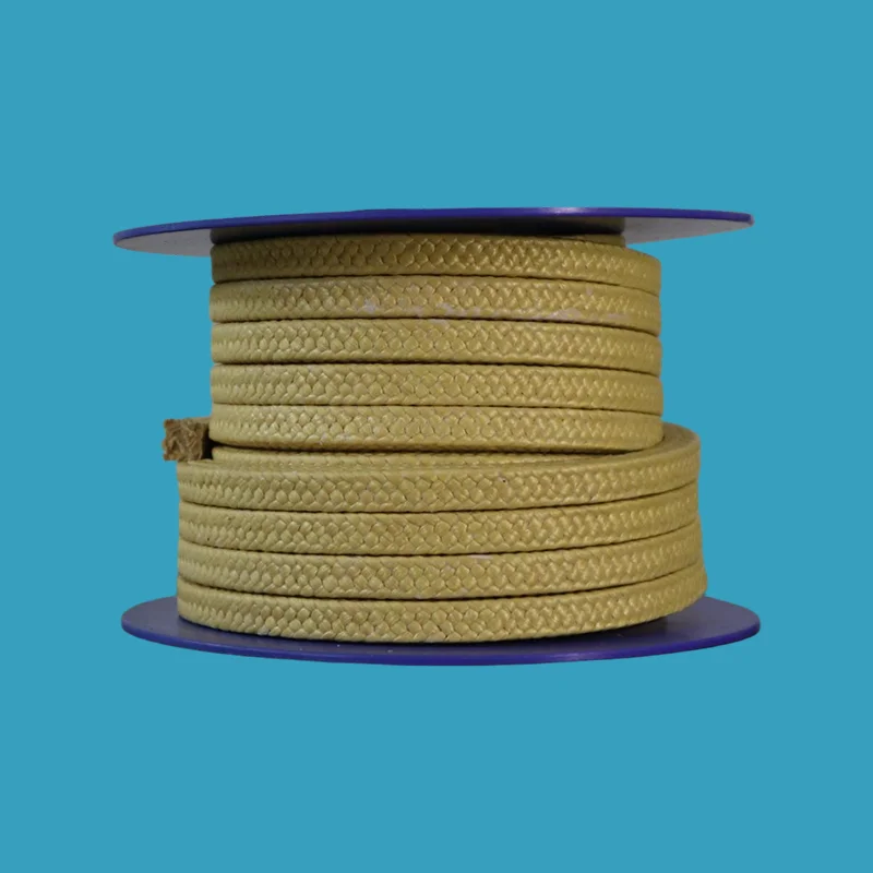 Embalagem de PTFE reforçada com fibra de aramida