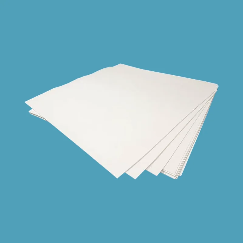 Folha de PTFE preenchida com sulfato de bário